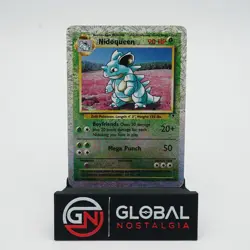 Nidoqueen 2002 Pokemon Legendary Collection Reverse Holo #32 DMG - Image 1