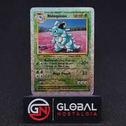 Nidoqueen 2002 Pokemon Legendary Collection Reverse Holo #32 DMG - Image 3