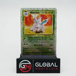 Nidorino 2002 Pokemon Legendary Collection Reverse Holo #56 DMG - Image 1
