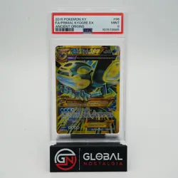 Primal Kyogre Ex #96 Pokemon XY Ancient Origins Full Art 2015 PSA 9 - Image 1