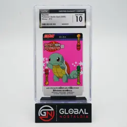 Squirtle #15 Battle Seal Nissui 2000 Japanese Pokemon POP 1 CGC 10 - Image 1