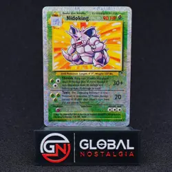 Nidoking #31 Legendary collection Reverse Holo 2002 Pokemon MP - Image 3