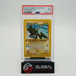 Shining Raichu 2002 Pokemon 1st Edition Neo Destiny #111 PSA 9 - Image 1