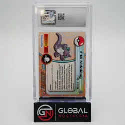 Nidoking #34 Topps Series 1 First Print Uk Edition 1999 Pokemon POP 1 CGC 8.5 - Image 2