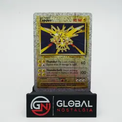 Zapdos #19 Pokemon Legendary Collection Reverse Holo 2002 MP Small Crease - Image 1