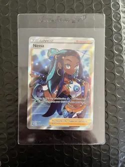 Pokemon TCG Nessa Full Art 183/185 Vivid Voltage Holo NEW - Image 3
