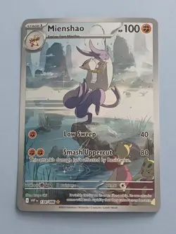Pokemon Scarlet & Violet White Flare Mienshao 134/086 Illustration Rare - Image 1