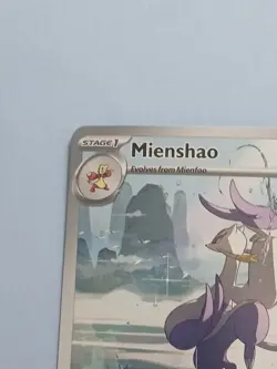 Pokemon Scarlet & Violet White Flare Mienshao 134/086 Illustration Rare - Image 2