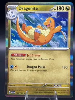 Pokemon TCG - Dragonite - 149/165 - SV: Scarlet & Violet 151 - 151 - Holo - Image 1