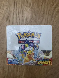 Pokemon Surging Sparks Booster Box 36 Packs Factory Sealed UK - Image 1