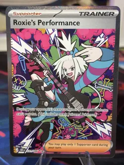 Pokemon 2026 ME Chaos Rising Roxie’s Performance 121/086 SIR Near Mint - Image 1