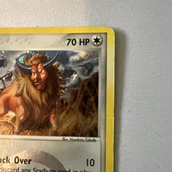Pokemon TCG - Tauros [Reverse Holo] #16 - Pokemon Fire Red & Leaf Green - Image 4