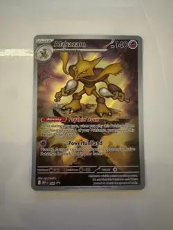 Alakazam 009 Holo Promo ME: Mega Evolution Promo Pokemon Near Mint - Image 1