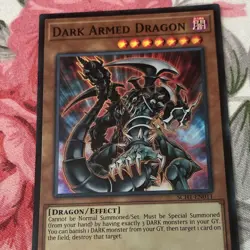 Konami Yu-Gi-Oh! TCG SCH1 1st Ed Foil 8-Card Lot Dark Armed Dragon EN - Image 1