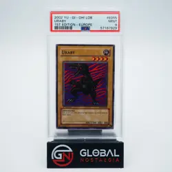 Uraby#LOB-E055 Yu-Gi-Oh 1st Edition Europe 2002 POP 4 PSA 9 - Image 1