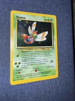 Yanma Unlimited Holo Rare 17/75 - Pokemon TCG Neo Discovery - Image 3