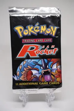 Pokemon Team Rocket Unlimited Booster Pack Factory Sealed WOTC 2000 Vintage TCG - Image 1
