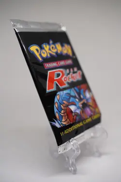 Pokemon Team Rocket Unlimited Booster Pack Factory Sealed WOTC 2000 Vintage TCG - Image 4