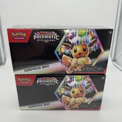 Pokemon TCG Prismatic Evolutions Surprise Box Factory Sealed (LOT OF 2 Boxes) - Image 1