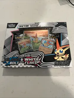 Pokemon Black Bolt White Flare Victini Illustration Collection BRAND NEW SEALED - Image 2
