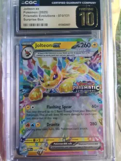 Jolteon ex - (Prismatic Evolutions Stamp) 030/131 Miscellaneous Cards & Products - Image 1
