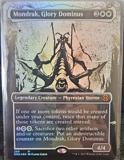 Mondrak, Glory Dominus 299 Phyrexia: All Will Be One Mythic Foil Showcase - Image 1