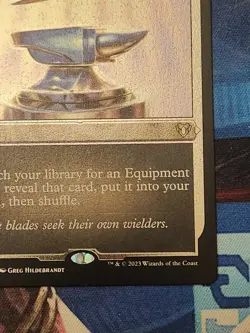 MTG Steelshaper's Gift - Etched FOIL NM Commander Masters - Image 5
