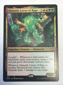Omnath, Locus of Rage Commander: Zendikar Rising Regular - Image 1