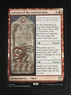 MTG Commander: Secrets of Strixhaven Advanced Reconstruction 0030 NM Rare - Image 1