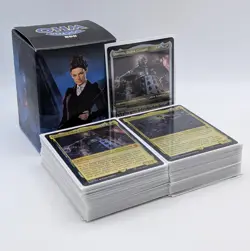 MTG Doctor Who Masters Of Evil Commander Deck Sleeved Magic The Gathering Beyond - Image 1