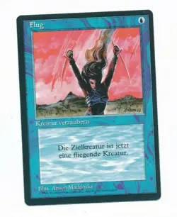 MTG Magic The Gathering FBB Flight GERMAN NM - Image 1