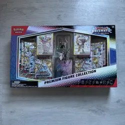 Pokemon TCG Prismatic Evolutions Premium Figure Collection Box New & Sealed - Image 1