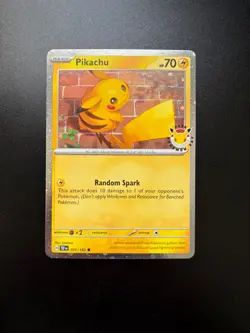 2026 Pikachu 051 Stamped Pokemon Day 30th Anniversary Promo NM - Image 1