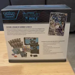 Pokemon TCG Scarlet & Violet Black Bolt Elite Trainer Box English 65 Cards - Image 4