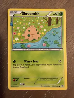 SHROOMISH RC2/RC32 C GENERATIONS POKEMON MP - Image 1