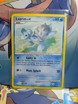 Pokemon TCG Lapras 21/106 Great Encounters Vintage Card - Image 1