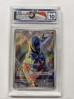 2025 Pokemon Sawk Illustration Rare #130 HGC 10 (sb1) - Image 1