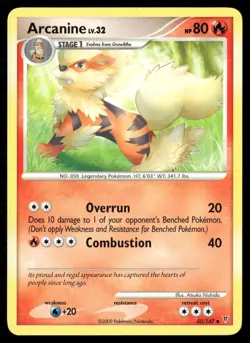 Arcanine 50/147 Uncommon Supreme Victors Pokemon NM/M - Image 1
