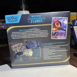 Pokemon TCG Phantasmal Flames Elite Trainer Box ETB New Factory Sealed Fast Ship - Image 3