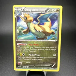 Pokemon TCG Dragonite 51/108 Non Holo Rare XY Roaring Skies 2015 FREE SHIPPING - Image 1