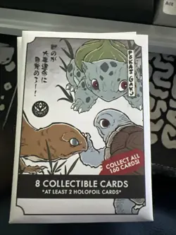 Pokemon Pokai Gaku Sealed Booster Pack Art Yeuh Fan Art Collection - Image 1