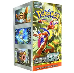 Pokemon TCG – Scarlet EX (SV1S) Korean Booster Box - Image 1