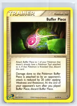 2003 Pokemon TCG EX Dragon Buffer Piece - 83/97 - NM - Image 1