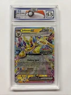 2025 Pokemon Jolteon Ex #30 HGC 9.5 (sb1) - Image 1