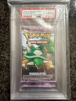 2008 Pokemon Diamond and Pearl Stormfront Torterra Foil Pack PSA 10 GEM MINT - Image 1