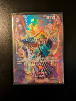 2025 ONE PIECE OP10-ROYAL BLOOD SP ALTERNATE ART (#001) USO-HACHI ENGLISH - Image 1