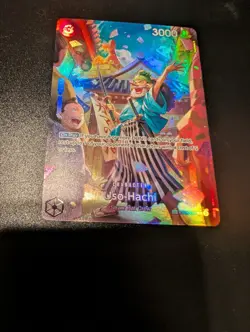 2025 ONE PIECE OP10-ROYAL BLOOD SP ALTERNATE ART (#001) USO-HACHI ENGLISH - Image 5