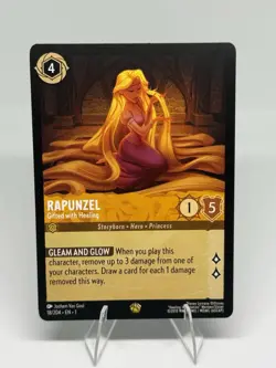 Disney Lorcana Rapunzel - Gifted with Healing 18/204 The First Chapter Regular - Image 1