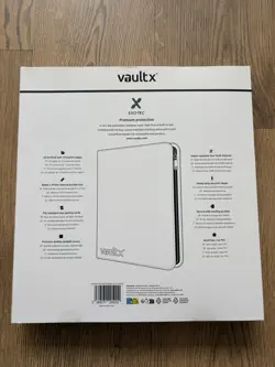 Vault X Exo-Tec 12-Pocket Zip Binder White 480 Cards SV10.5 | Brand New Sealed - Image 2