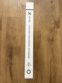 Vault X Exo-Tec 12-Pocket Zip Binder White 480 Cards SV10.5 | Brand New Sealed - Image 3